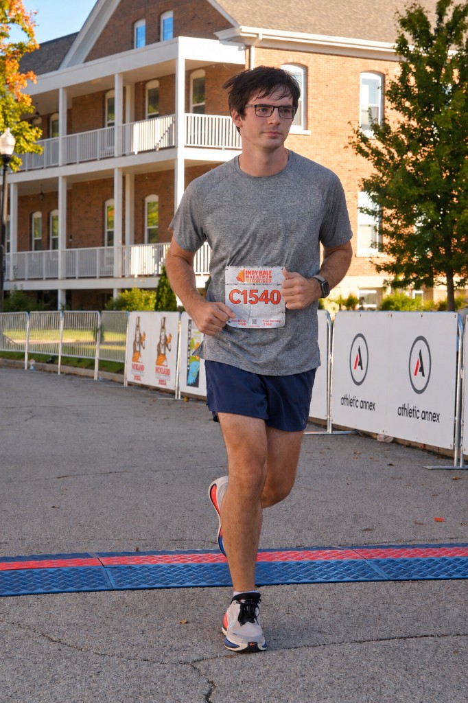 Conner Douglass running a race